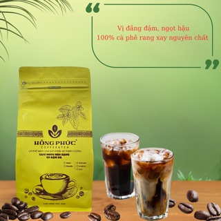 Cà phê Hảo Hạng Đậm Đà rang xay nguyên chất, pha phin pha máy từ Hồng Phúc Coffee