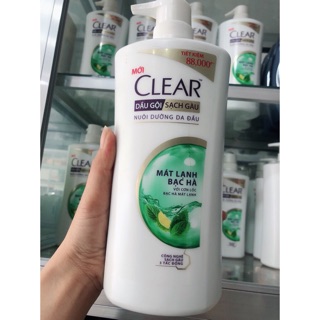 Dầu gội clear bạc hà 900ml