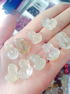 Ky hưu thạch anh trắng