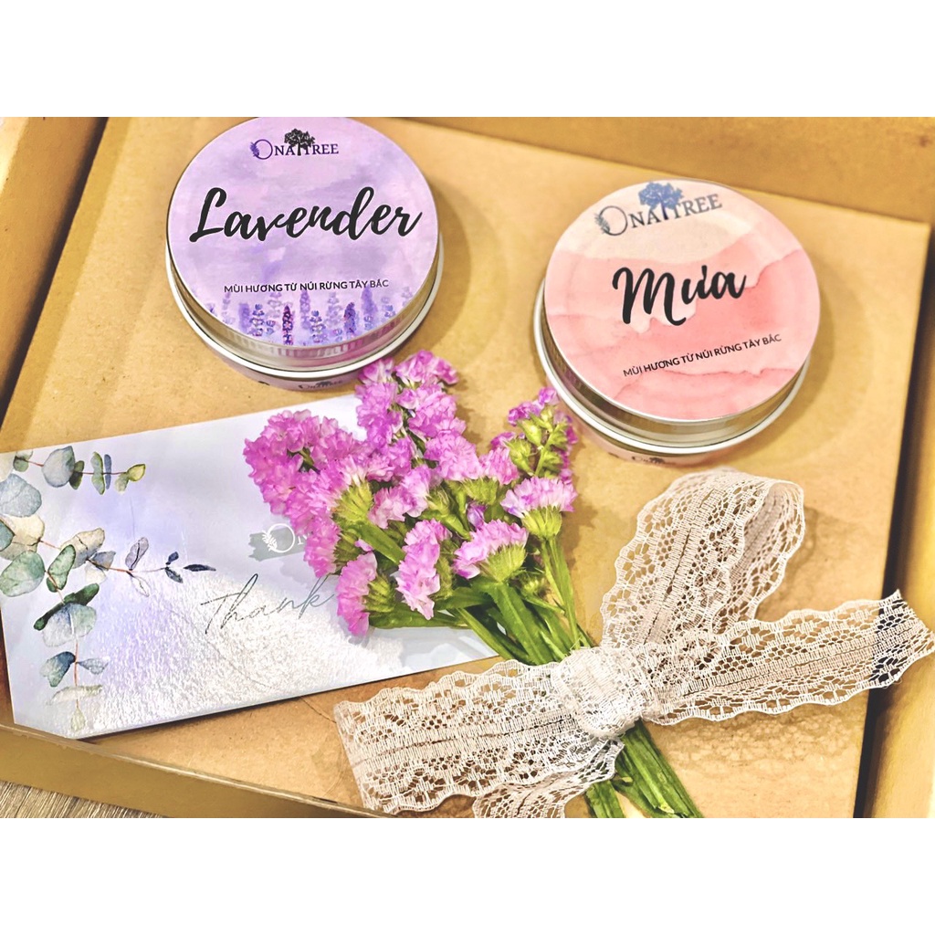 [ ĐẶC BIỆT] Nến Thơm Lavender Wild Herb Nến Thơm Đặc Biệt Hương Lavender Ngọt Ngào