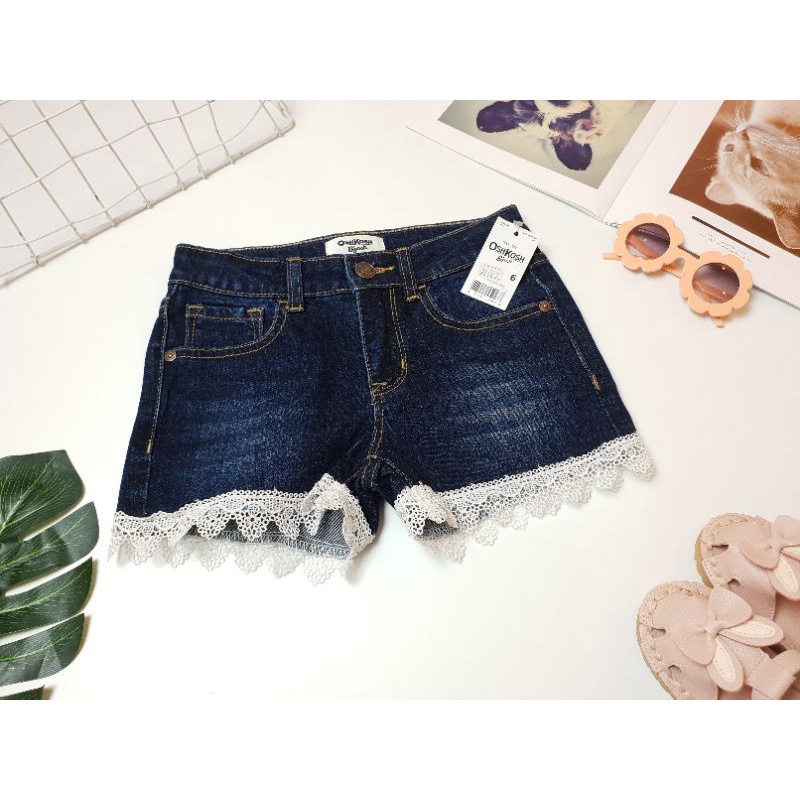 Quần  short Jean bé gái cực chất size 2-10 tuổi có tăng đơ bên trong