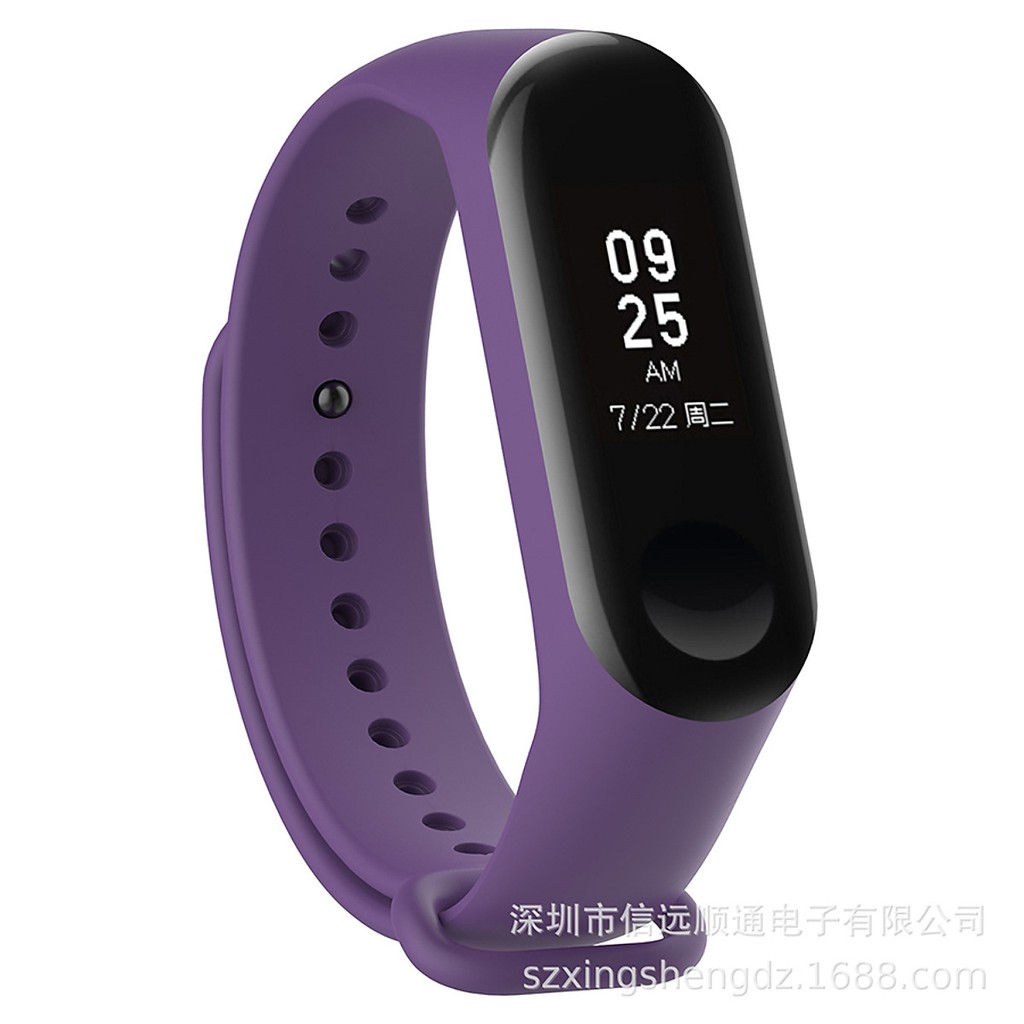 [Nhiều Màu] Dây Đeo Vòng Đeo Tay Thông Minh Xiaomi Mi Band 3 / Mi Band 4 Dẻo TPU