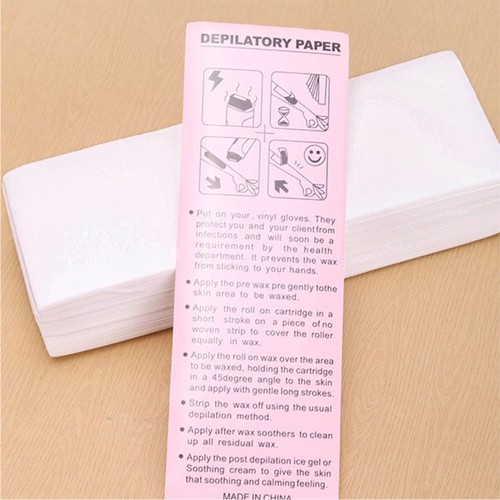 Giấy wax lông Depilatory Paper