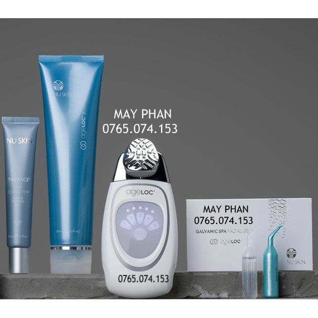 Bộ Máy Nâng Cơ Galvanic Nuskin Big Gel Galvanic Facial Spa
