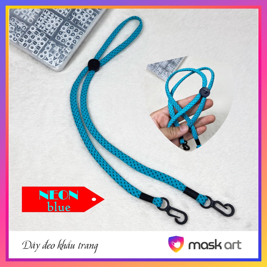 Dây đeo khẩu trang Hàn Quốc chống đau tai cho người lớn phiên bản Premium , làm tên theo yêu cầu Maskart