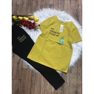Đồ bộ mặc nhà thun cotton sịn mát đẹp