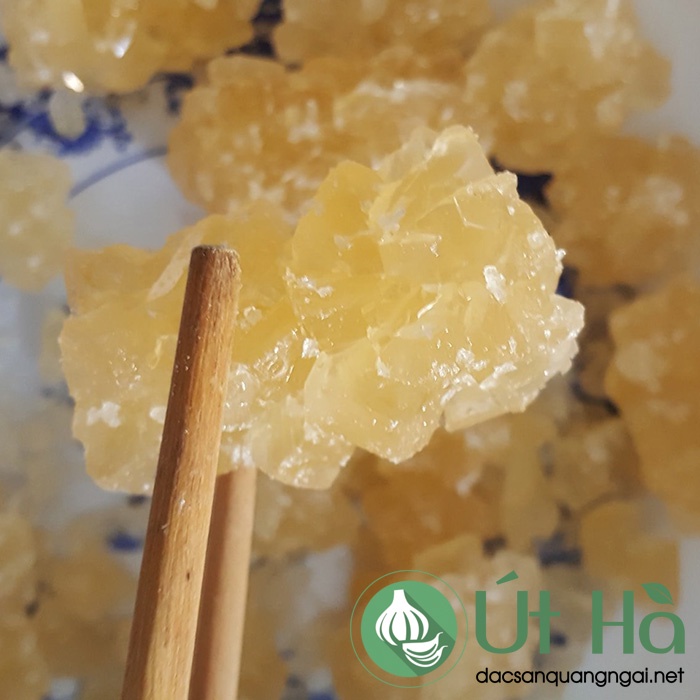 Đường Phèn Vàng Quảng Ngãi Túi 1KG Đường Phèn Mật Mía Thủ Công 100% Tự Nhiên - Út Hà Đặc Sản