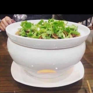 Bát hâm nóng thức ăn - Hàng sứ Bát Tràng.