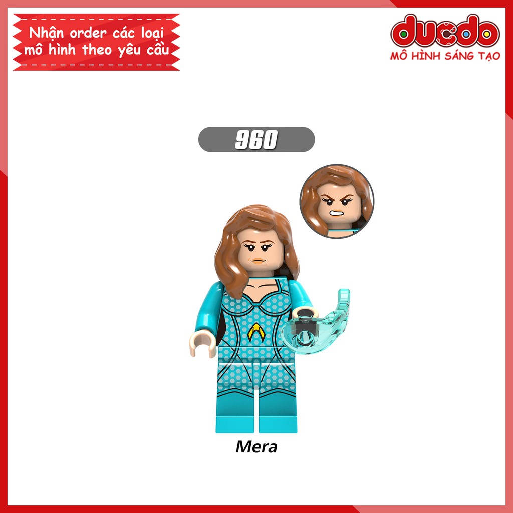 Minifigures các nhân vật Super Hero Aquaman tuyệt đẹp - Đồ chơi Lắp ghép Xếp hình Mini Iron Man Mô hình XINH 0219