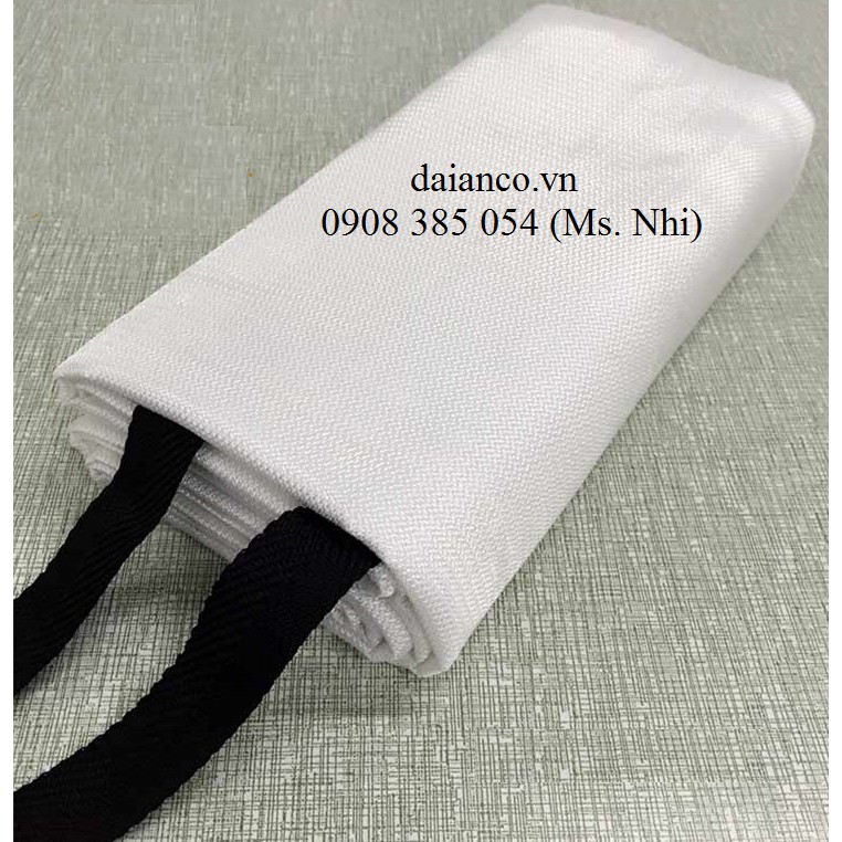 Bạt dập lửa/ thảm chống cháy KT 1m x 1m - hình thật