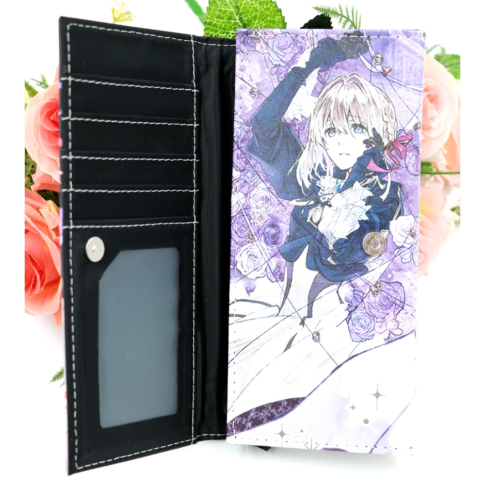 Ví da PU phong cách Anime Violet evergarden