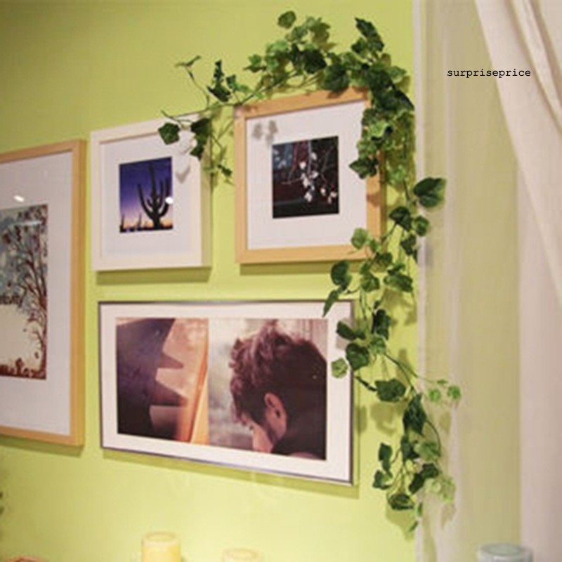 Dây Lá Thường Xuân Nhân Tạo Trang Trí Nhà Cửa Đẹp Mắt