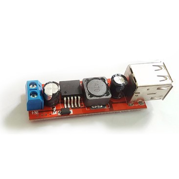Sạc dự phòng - Sạc điện thoại - Module hạ áp 5V 3A 2 cổng USB