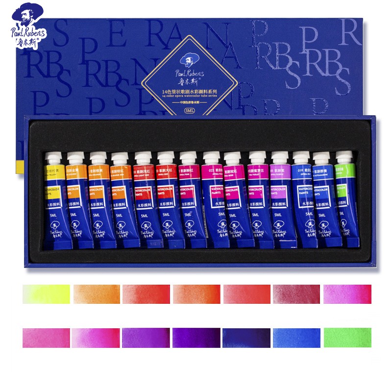 BÁN LẺ - TUÝP MÀU NƯỚC OPERA PAUL RUBENS 5ML ĐỦ 14 MÀU