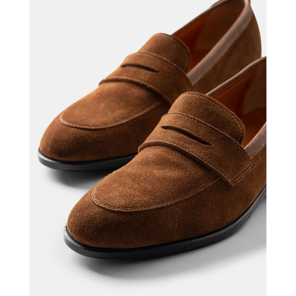 Giày lười nam kiểu dáng sang trọng Penny Loafers thương hiệu Leonardo | BigBuy360 - bigbuy360.vn