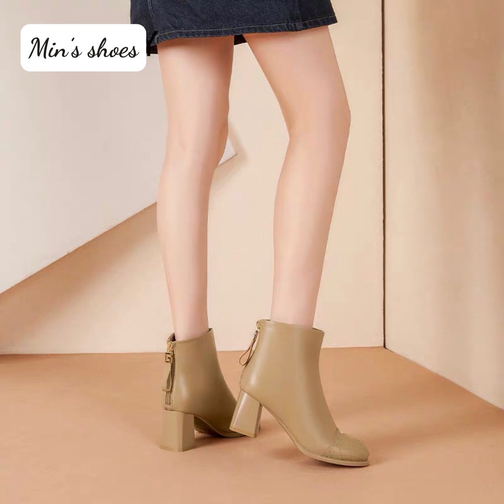 Min's Shoes - Giày Bốt Da Mềm Cao Cấp Bốt 124