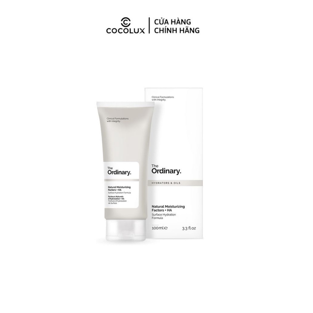 Kem Dưỡng Ẩm The Ordinary Natural Moisturising Factors + HA 100ml COCOLUX