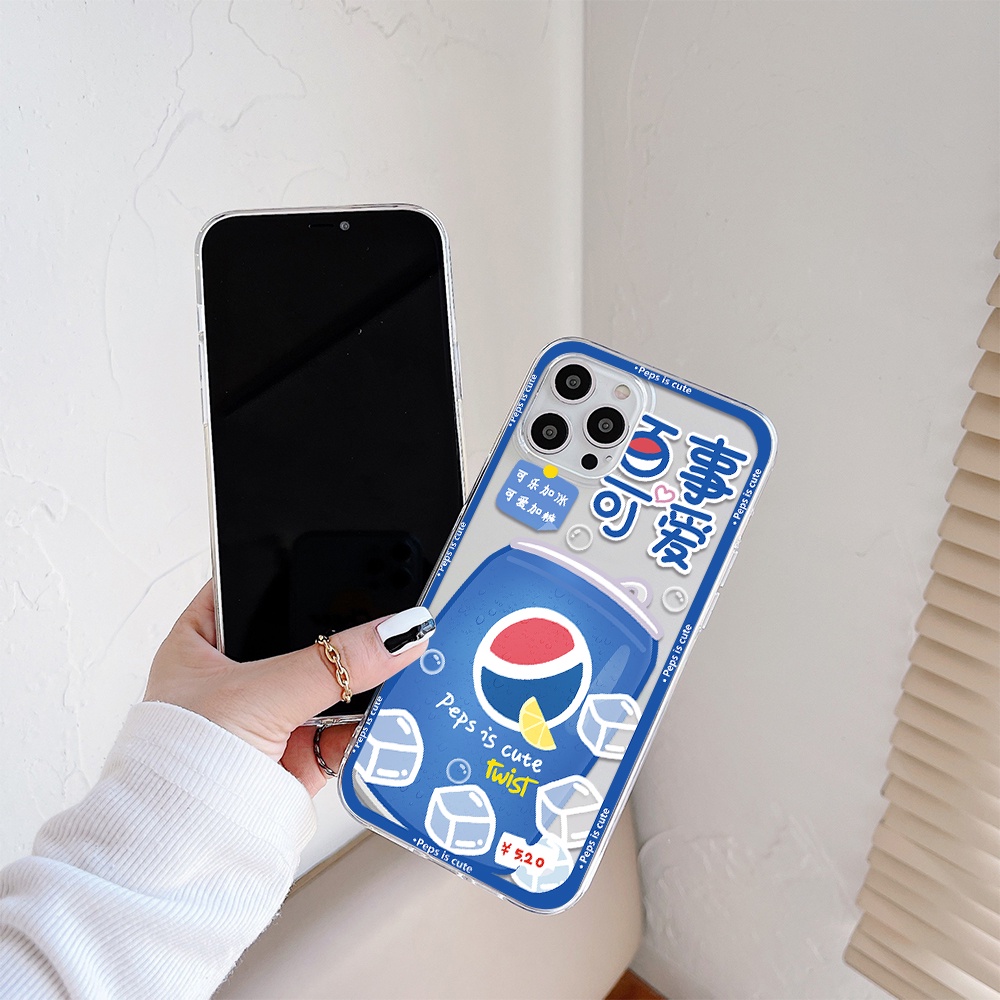 Ốp Điện Thoại Họa Tiết cola / Gấu Cho Iphone 11 Pro Max 12 Pro Max 13 Pro Max Mini 6 7 8 6 7plus Se 2020 X Xs Xr 5 4