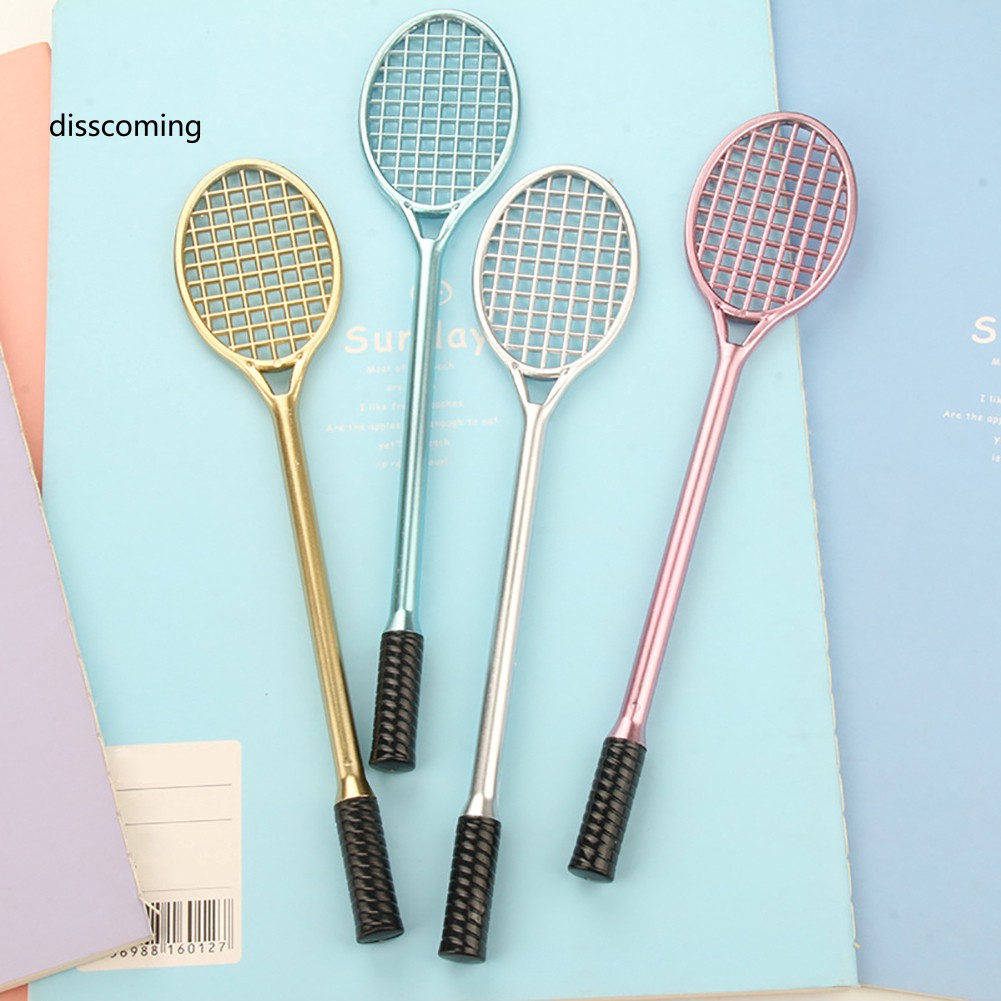 Set 4 cây viết mực hình vợt cầu lông cá tính