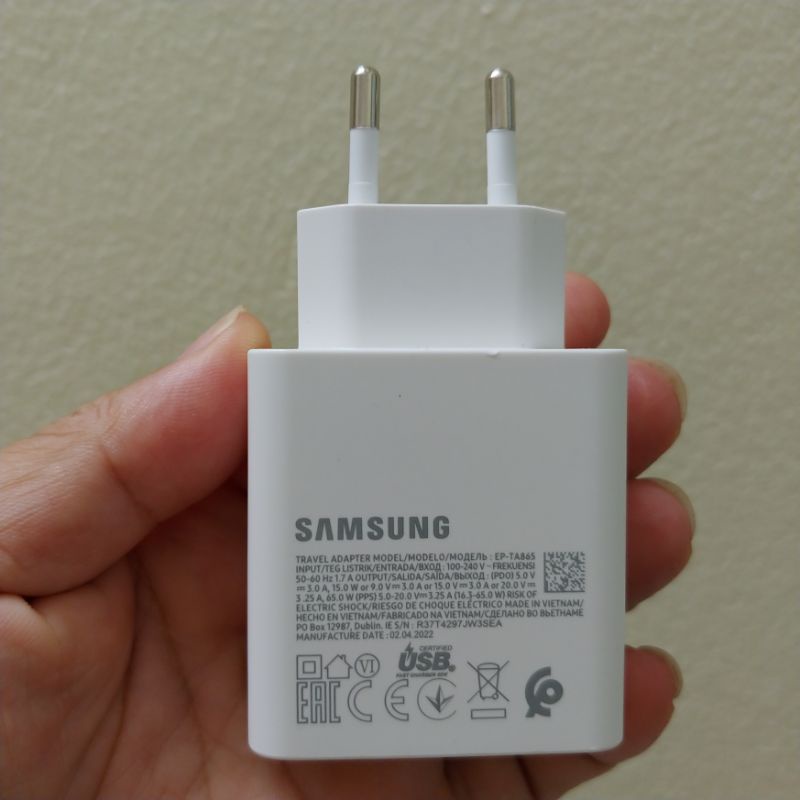 Củ Sạc Siêu Nhanh 65W EP-TA865 Chính Hãng - Bảo Hành 12 Tháng