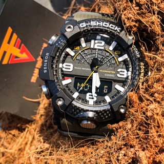 Đồng hồ nam Casio G-shock GG-B100-1A3 - Kích thước vỏ : 55,4×53,1×19,3mm