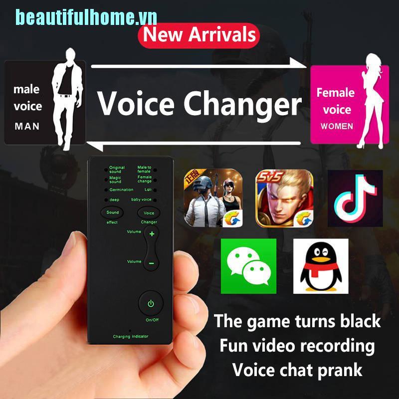 Thiết Bị Thay Đổi Giọng Nói Với 7 Chế Độ Khác Nhau Cho Máy Tính / Laptop /