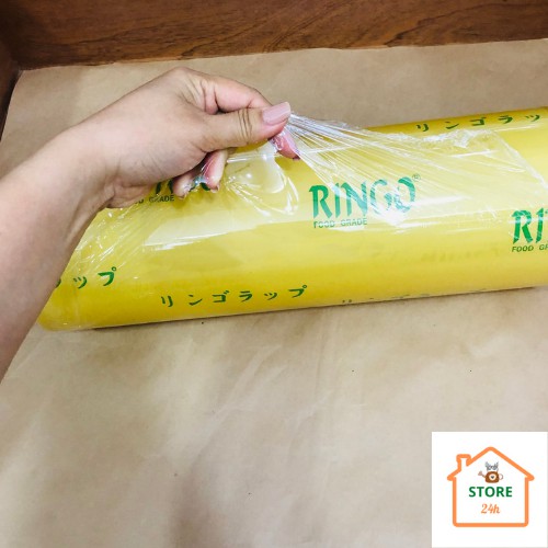 Cuộn màng bọc bảo quản thực phẩm hiệu Ringo (35cm*500m) an toàn, vệ sinh thực phẩm, trong suốt, tiện lợi I Store 24h