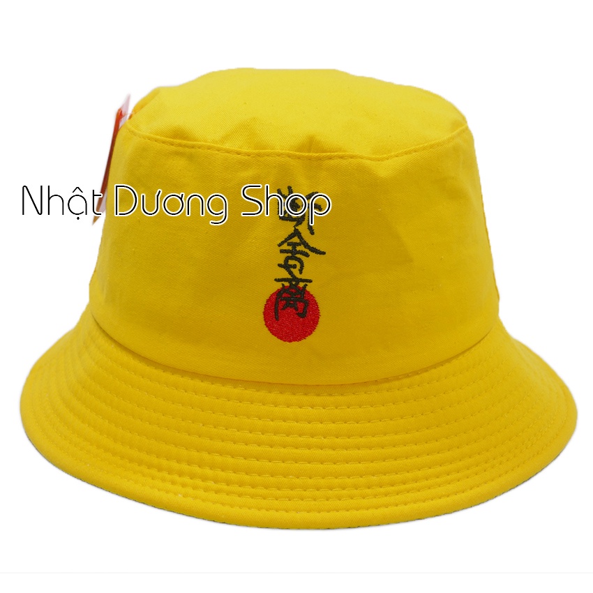 Nón bucket lời thề mũ tai bèo lời thề samurai vành nhỏ phù hợp cho tuổi teen