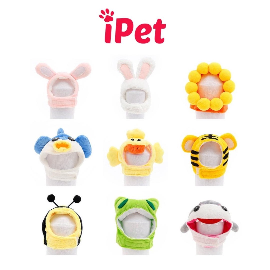 Nón Cho Chó Mèo Cosplay, Mũ Thú Cưng Dễ Thương - iPet Shop