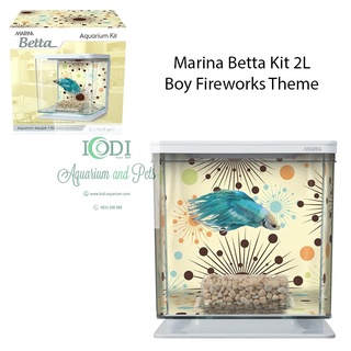 Bể cá betta bằng acrylic - marina betta kit 2l