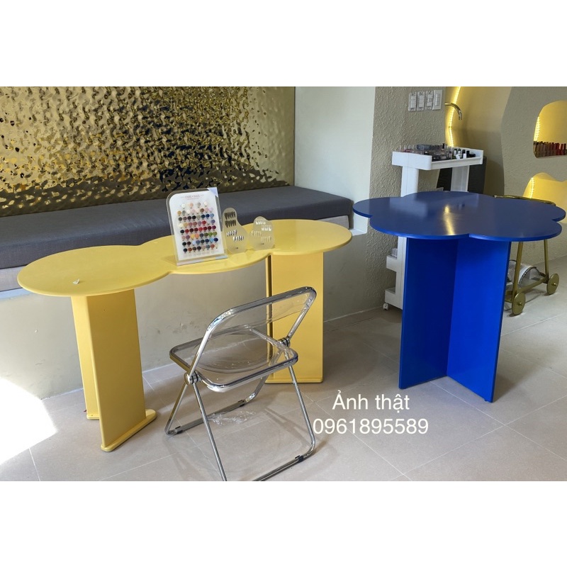Bàn sóng làm việc bàn học gỗ MDF sơn #COWODECOR