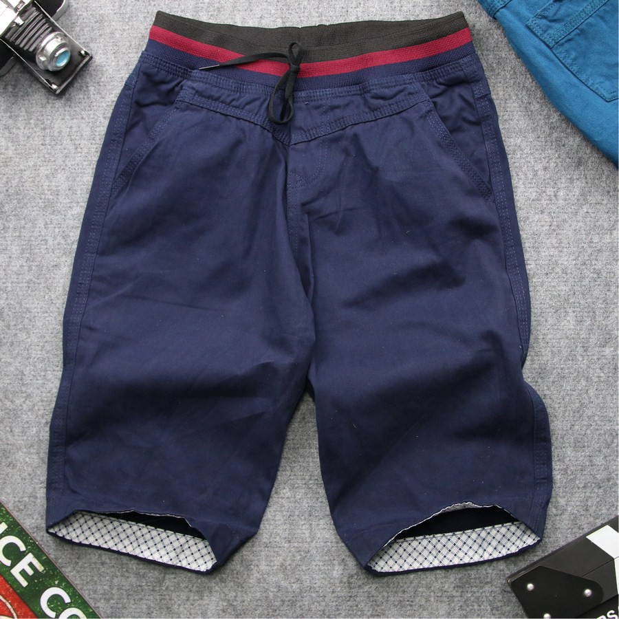 Quần short kaki nam đen lưng thun TS159 Tronshop | BigBuy360 - bigbuy360.vn