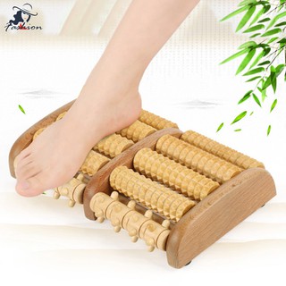 Bàn lăn massage chân bằng gỗ giảm đau gót chân hiệu quả tiện dụng