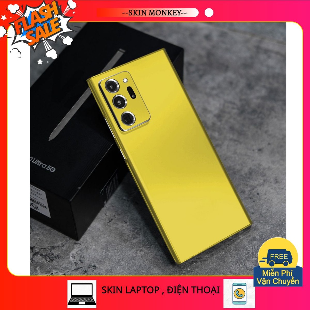 [ Bán Chạy ] miếng dán skin samsung Note 20 , Note 20 ultra full viền