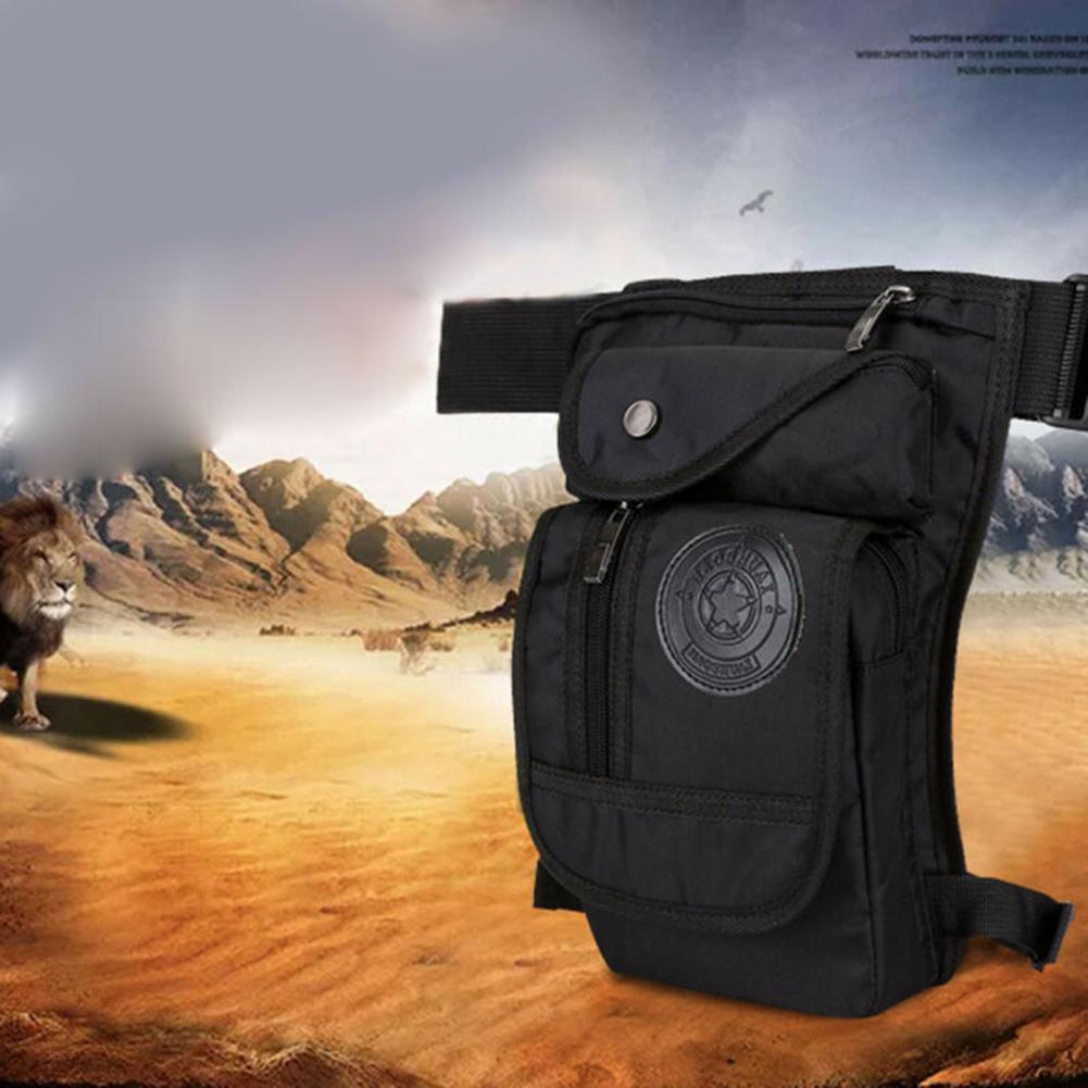Canvas Waist Bag Fanny Pack Racing Drop Leg Bag Motorcycle Outdoor Bag Pouch | BigBuy360 - bigbuy360.vn