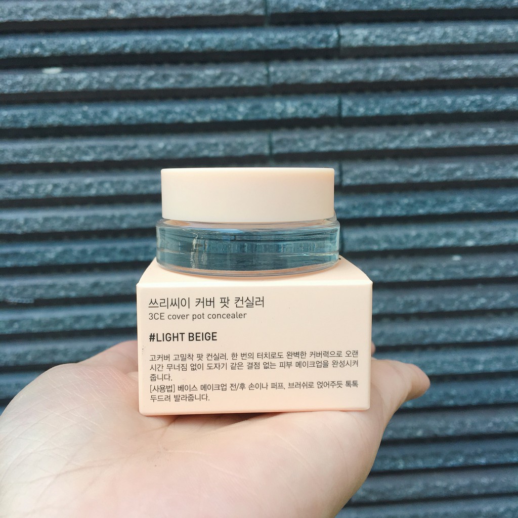 [THANH LÝ] KEM CHE KHUYẾT ĐIỂM 3CE COVER POT CONCEALER | BigBuy360 - bigbuy360.vn