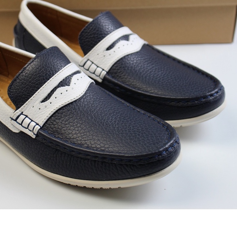 Giày Lười Da Bò Nam Clarks . Giày Mọi Hàng Việt Nam Xuất Khẩu