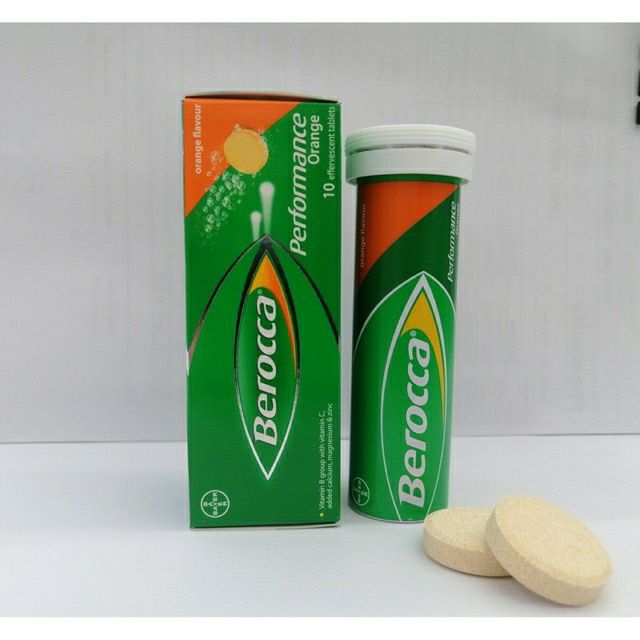 BEROCCA - GIẢM CĂNG THẲNG, MỆT MỎI, TĂNG ĐỀ KHÁNG,TUÝP 10 VIÊN SỦI