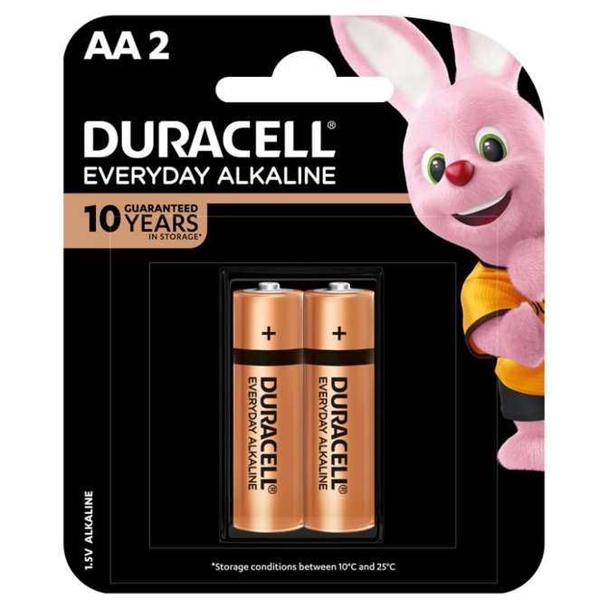 Pin Duracell AA / AAA dung lượng cao vỉ 2 viên chính hãng