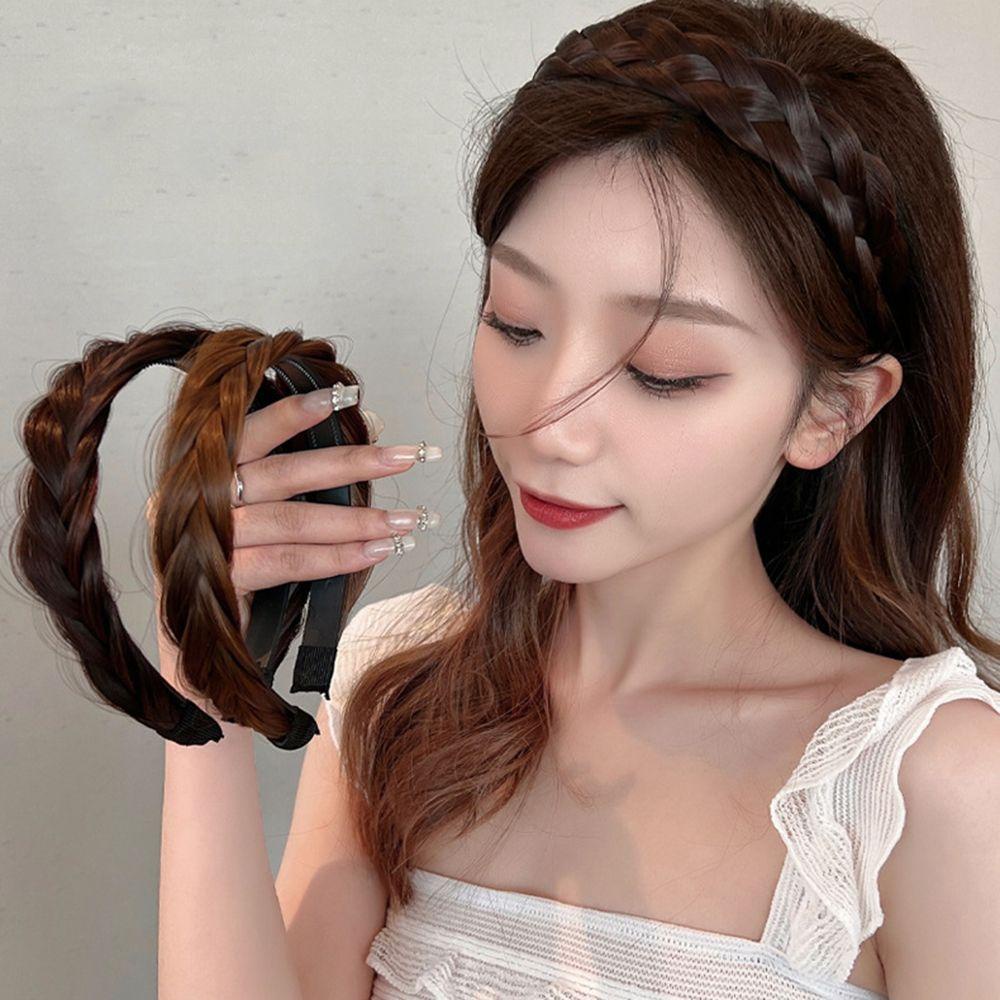 1 Băng Đô Cài Tóc Đính Tóc Giả Cho Nữ