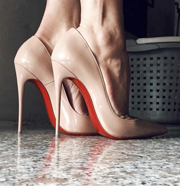 Giày cao gót đi tiệc đế đỏ cực sang 11cm