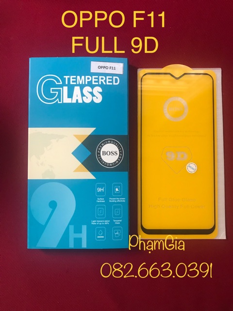 FREESHIP 99K TOÀN QUỐC_Dán cường lực Oppo F11/F11 pro Full màn hình + Cường lực camera