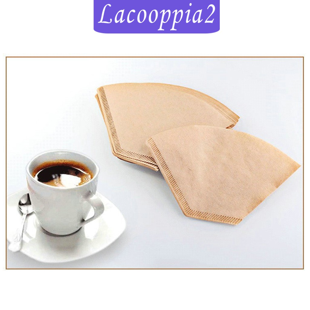 100 Giấy Lọc Cà Phê Kích Thước 2-4 2-4 Màu Nâu