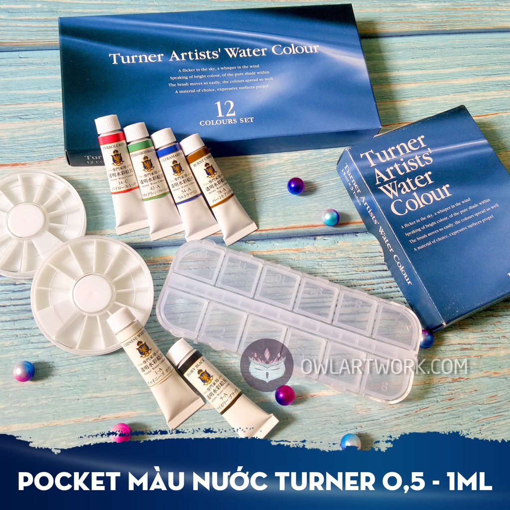 [POCKET] Set Pocket Màu Nước Hạng Họa Sĩ Turner