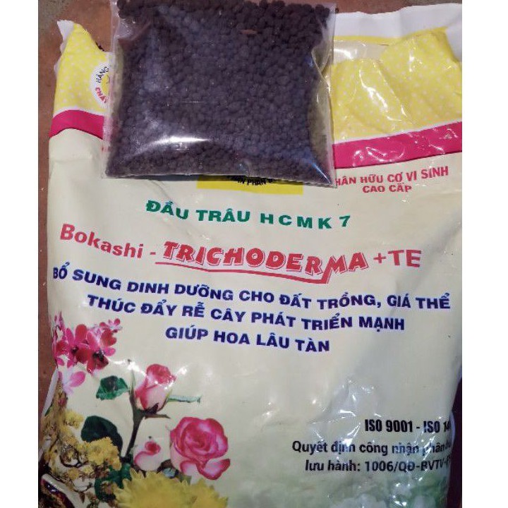 100gr phân NPK đa năng dưỡng đất, thúc rễ, cây khỏe, sai hoa_Phân đầ trâu hữu cơ bón cây hoa cảnh