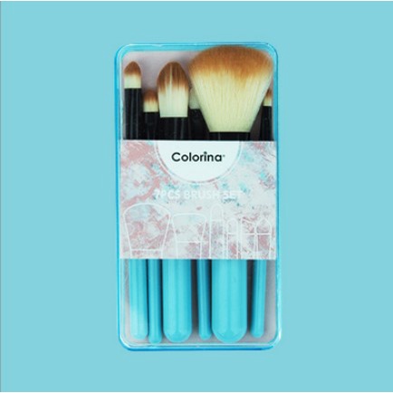 Bộ 7 cọ trang điểm Colorina Ireneda lông mềm thời trang