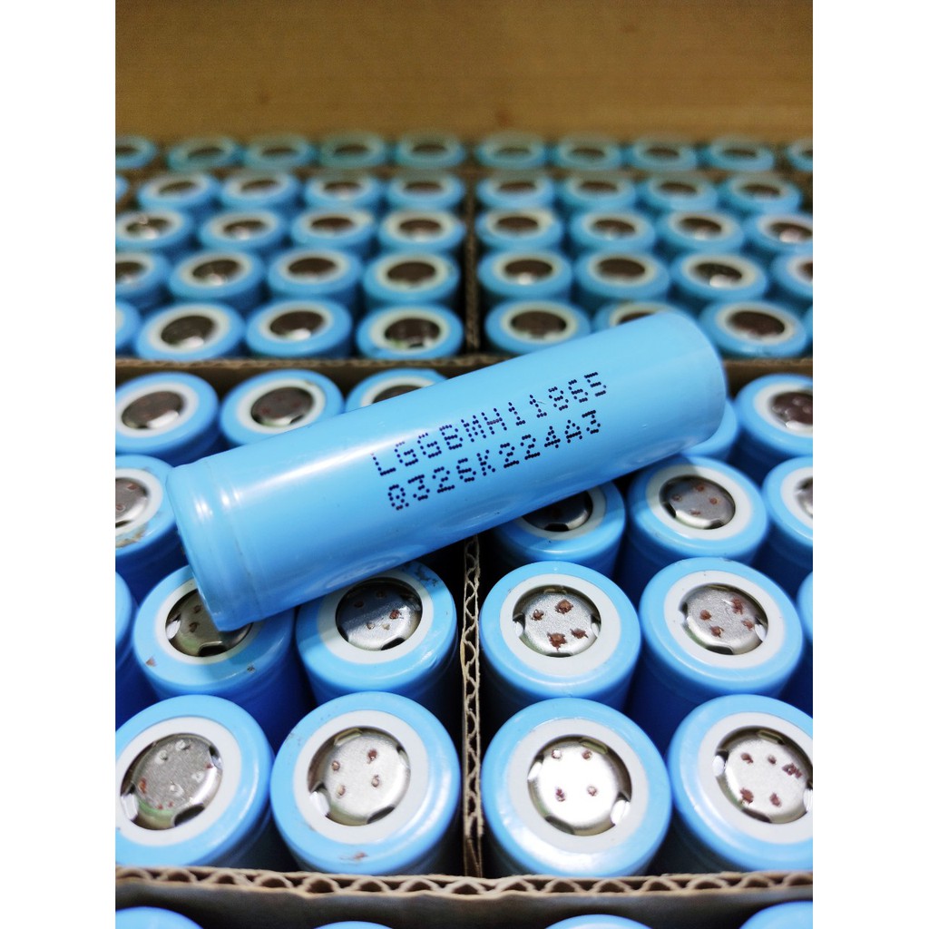Pin 18650 LG MH1 dung lượng 3200 mAh chính hãng tháo khối chất lượng cao.