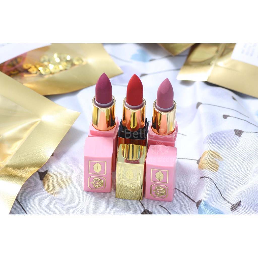 Set son lì Pat McGrath Labs Mini Gilty Pleasures Lip Trio 3g