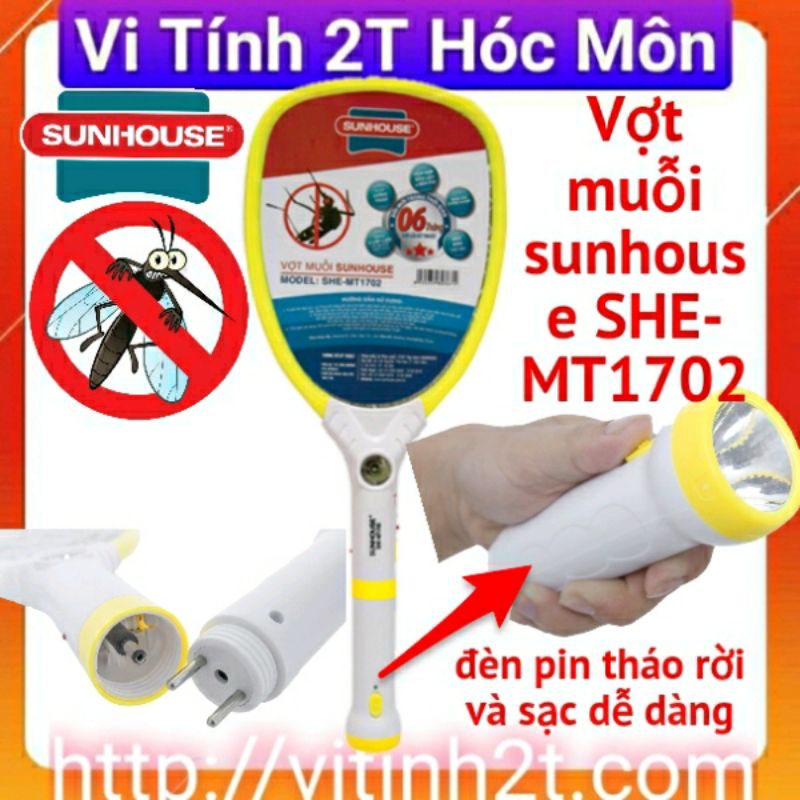 Vợt muỗi Sunhouse SHE - MT1702