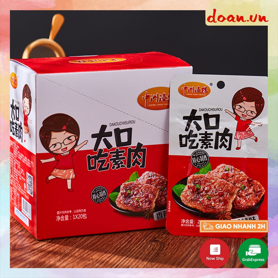 Thịt nướng BBQ thơm ngon gói to 26g, thịt nướng Dakouchiurou